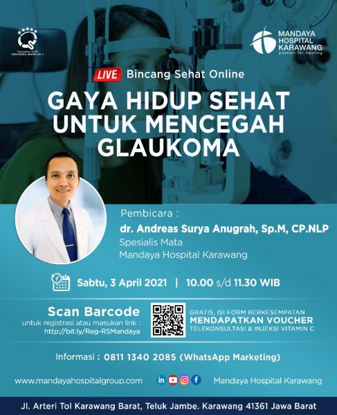 Bincang Sehat Online : Mencegah Glaukoma