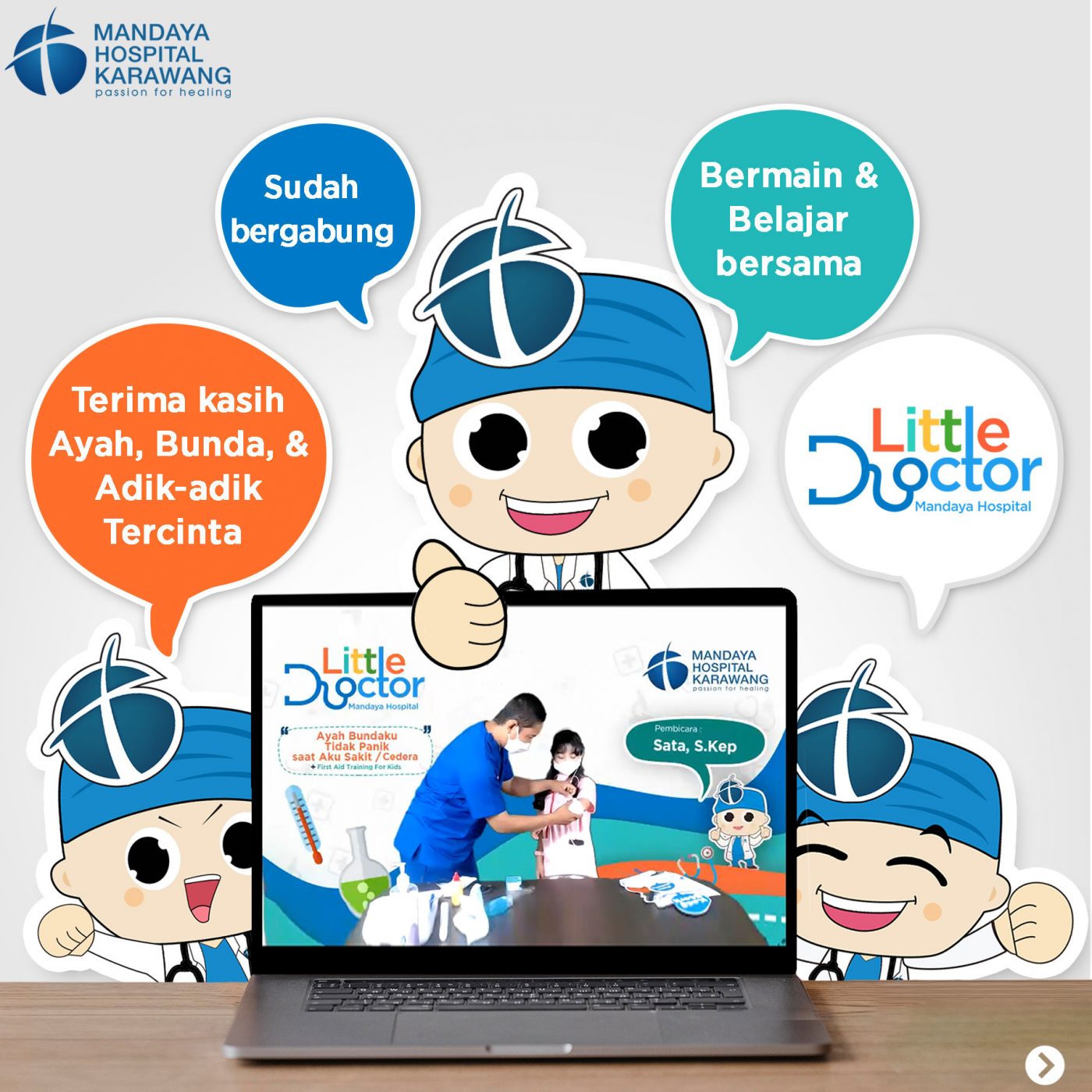 Serunya Bermain & Belajar Menjadi “Little Doctor”