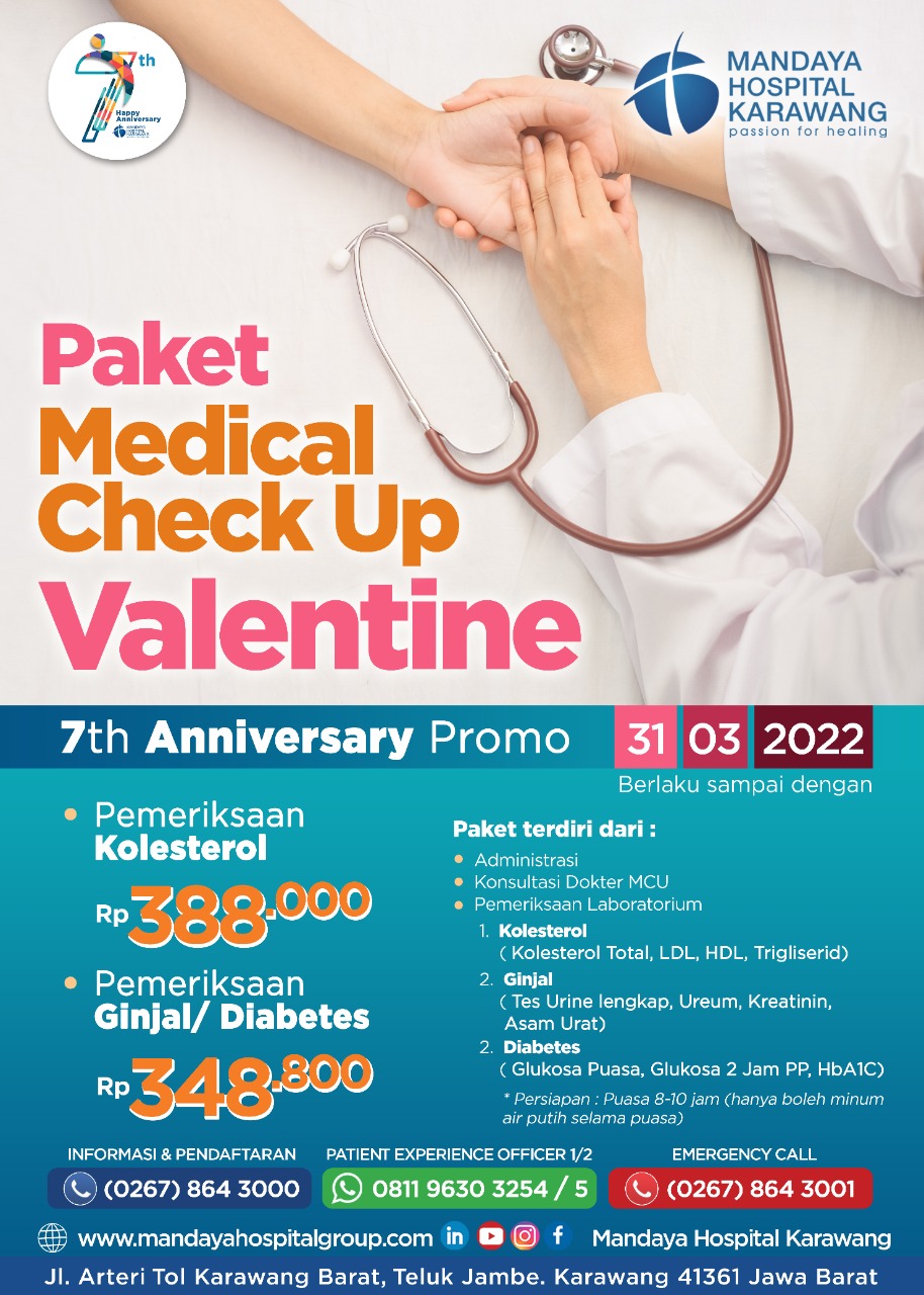 Paket Medical Chek Up : Valentine