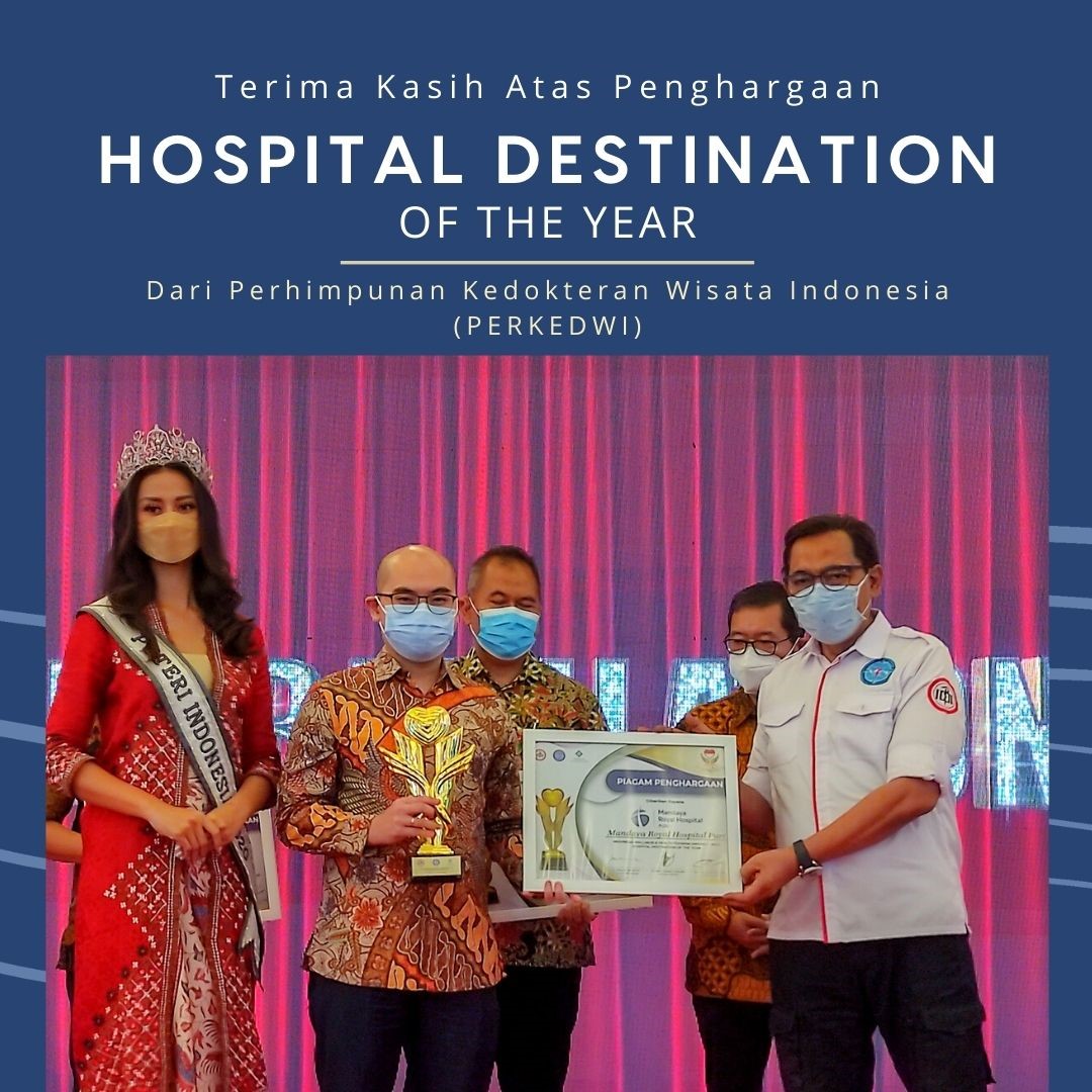 Mandaya Royal Hospital Puri Mendapatkan Penghargaan Hospital Destination of The Year