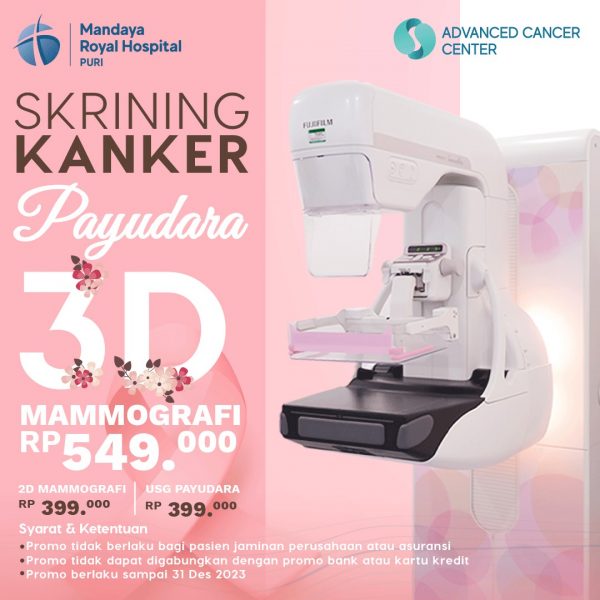 PROMO Skrining Kanker Payudara dengan 3D Mammografi