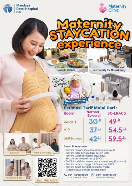 Paket Maternity Experience Staycation