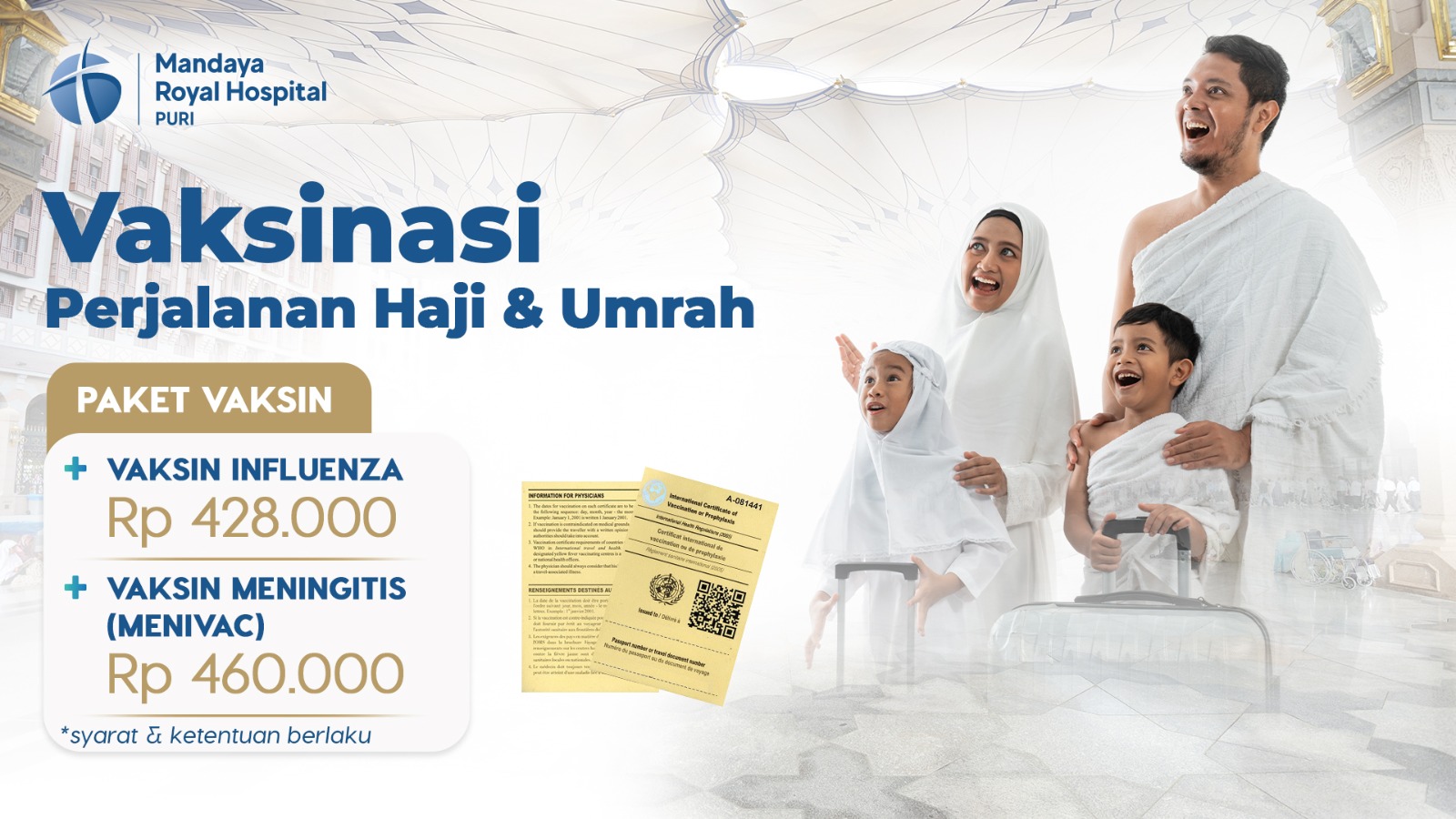 Harga Paket Vaksin Haji dan Umrah 2024