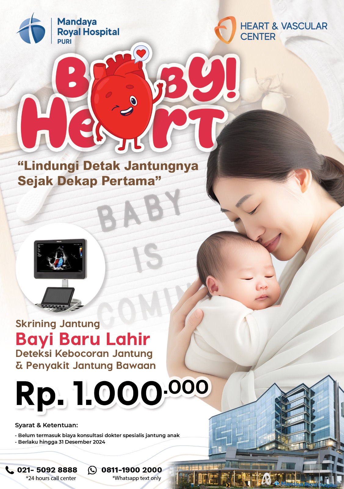 Promo Screening Jantung Bayi