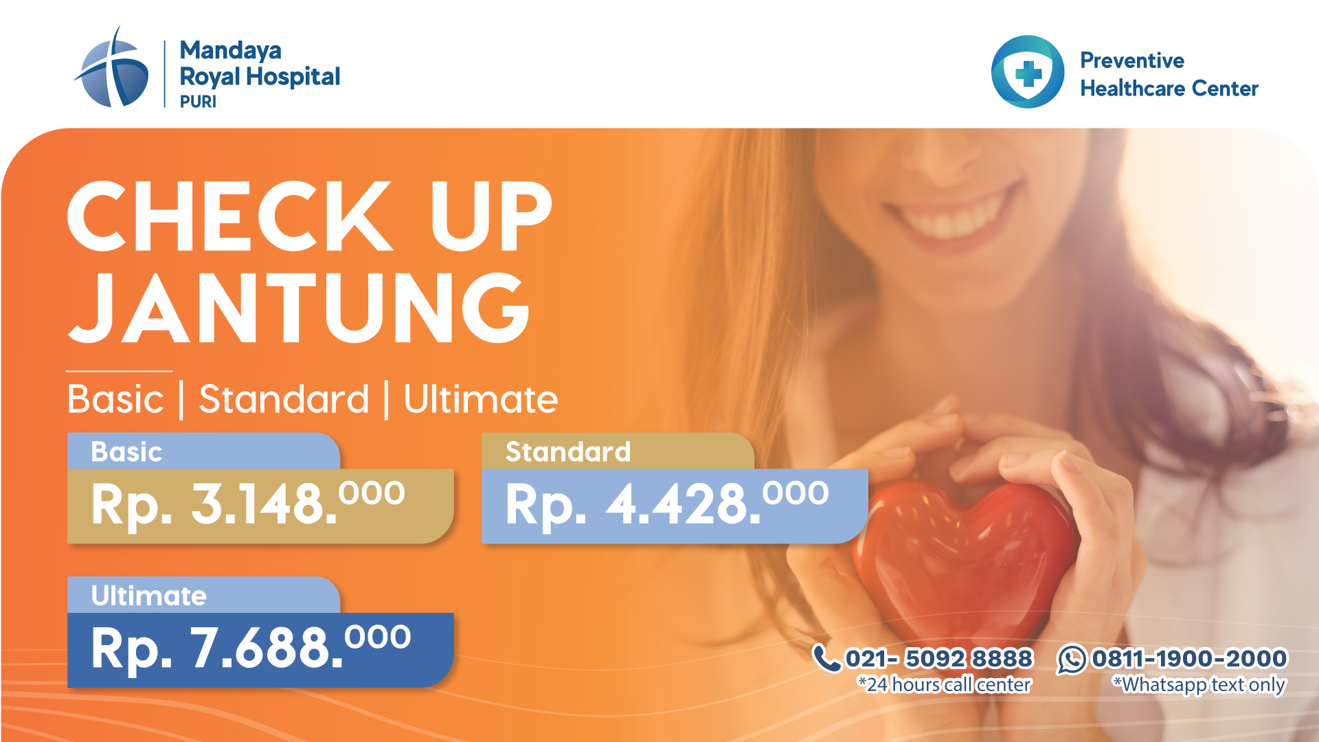 Harga Paket Check Up Jantung 2026 – Mandaya Royal Hospital Puri