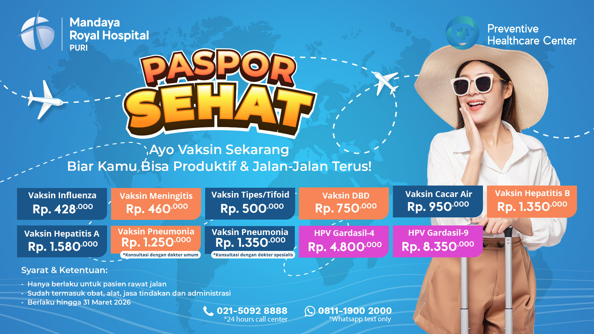 Harga Paket Vaksin di Mandaya 2026 – Mandaya Royal Hospital Puri