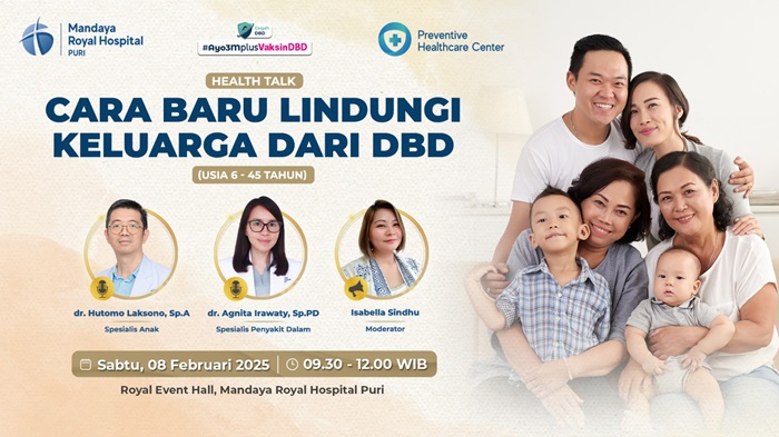 Tingkatkan Kesadaran Vaksin DBD, RS Mandaya Puri Gelar Health Talk Gratis