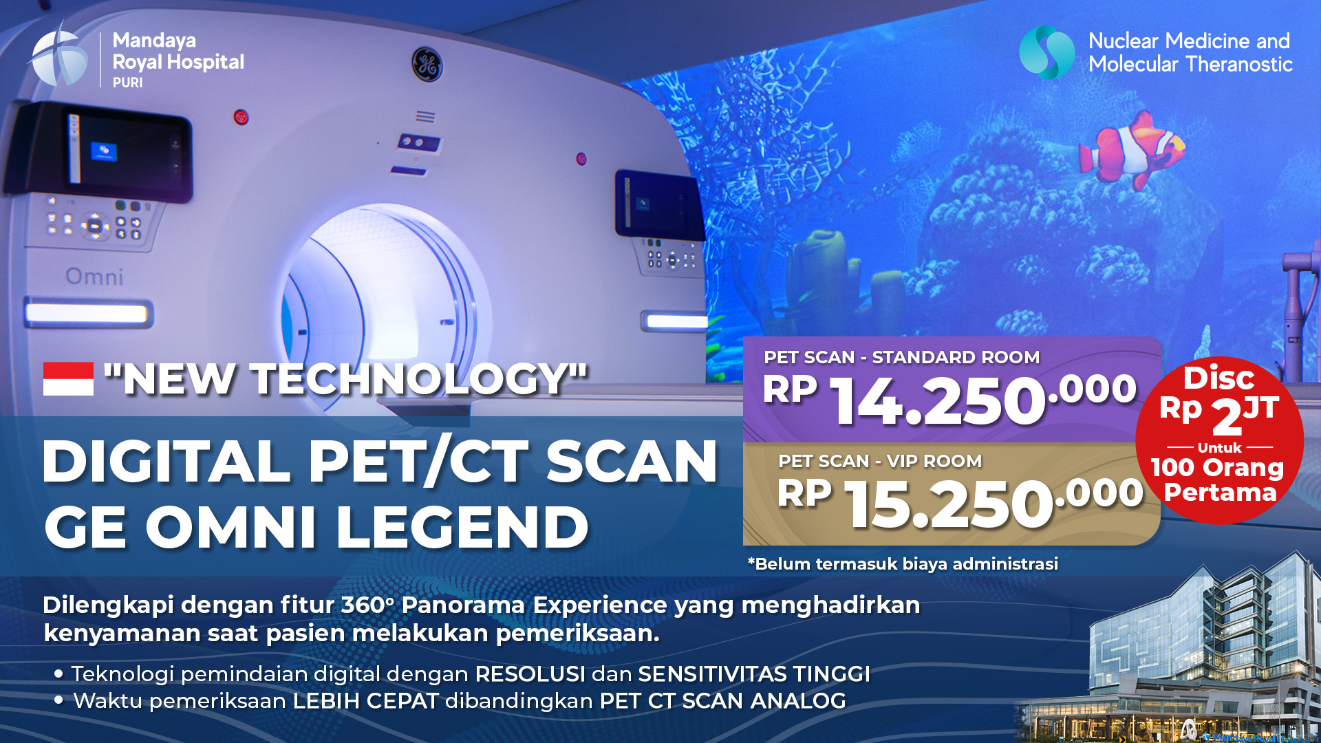 Kelebihan PET Scan Digital vs Analog Dalam Melihat Sel Kanker, Ada di Mandaya