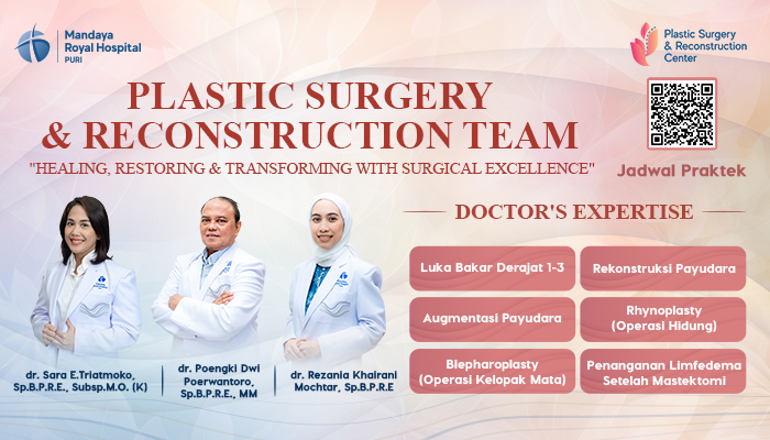 Operasi Hidung Baru dengan Dokter Bedah Plastik di RS Mandaya Royal Puri