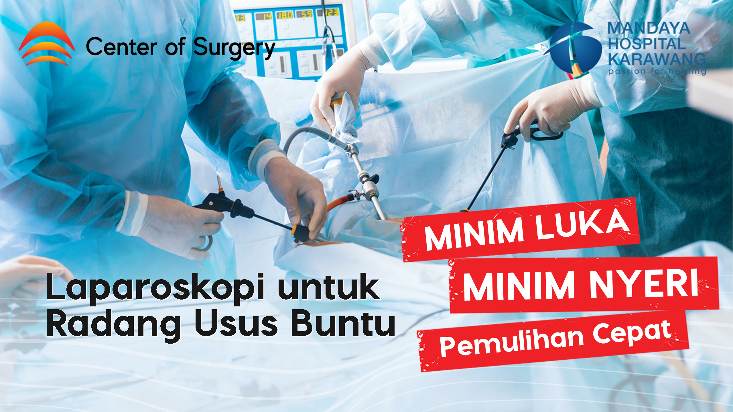 Minim Luka & Cepat Sembuh: Laparoskopi untuk Radang Usus Buntu