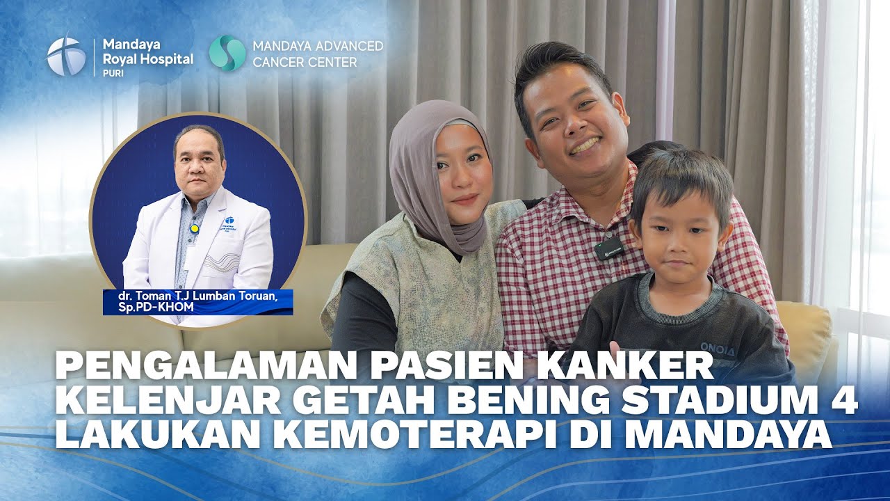 Pengalaman Alumni Masterchef Jalani Pengobatan Kanker Kelenjar Getah Bening (Limfoma Hodgkin) Stadium 4 di RS Mandaya