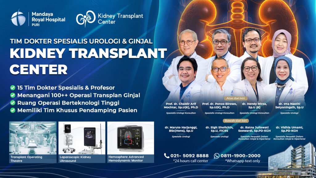 Tim dokter transplantasi ginjal Mandaya