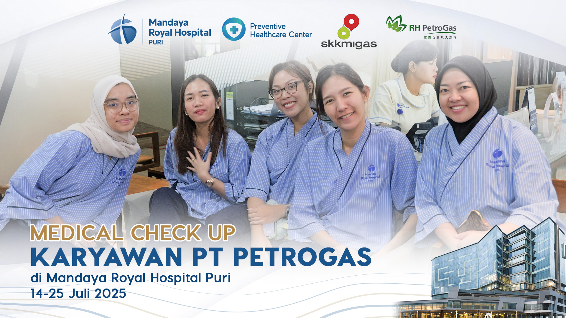 RS Mandaya Puri Layani Cek Kesehatan 166 Karyawan PT PetroGas