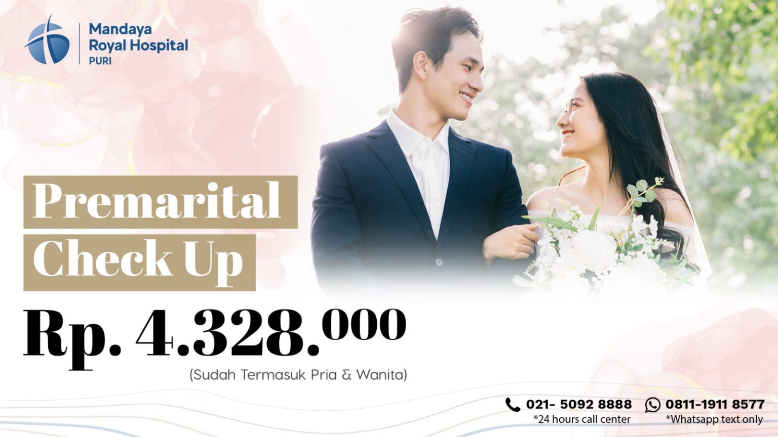 Paket Medical Check Up Pra Nikah 2025 – Mandaya Royal Hospital Puri