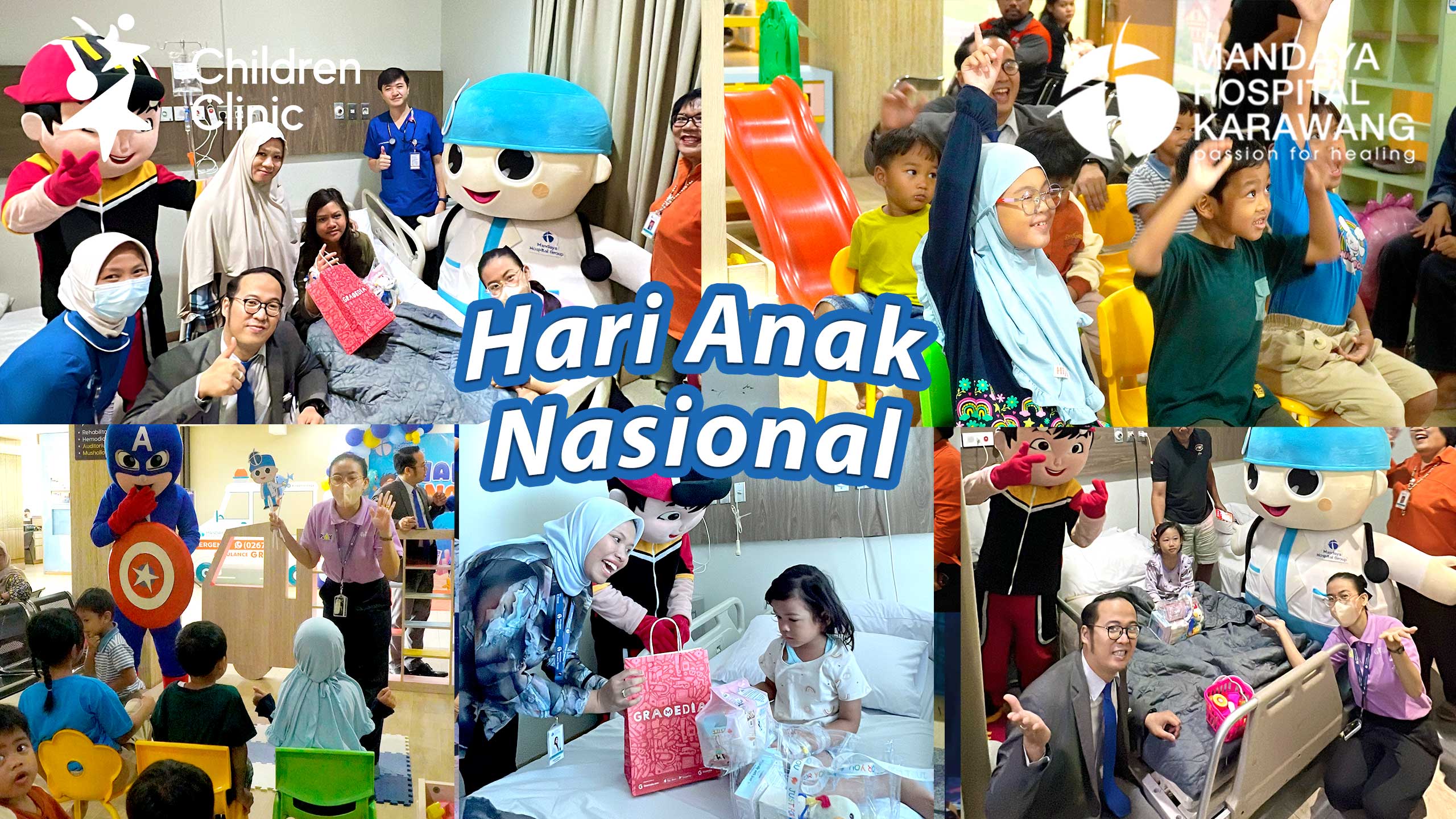 Hari Anak Nasional 2025: Momen Istimewa Penuh Ceria di Mandaya Hospital Karawang