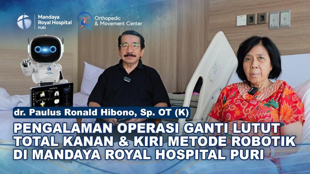Pasien Operasi Ganti Kedua Lutut (TKR) di RS Mandaya Puri, 6 Hari Pasca Operasi Sudah Bisa Jalan Sendiri
