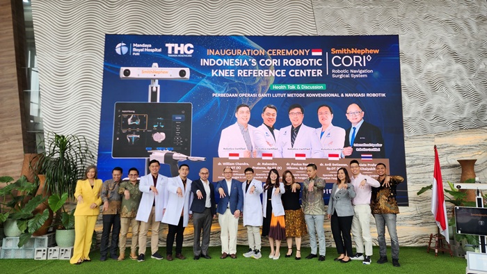 Mandaya Royal Puri Hospital Introduces CORI Robotic System: Revolutionizing Knee Surgery with Greater Precision and Faster Recovery