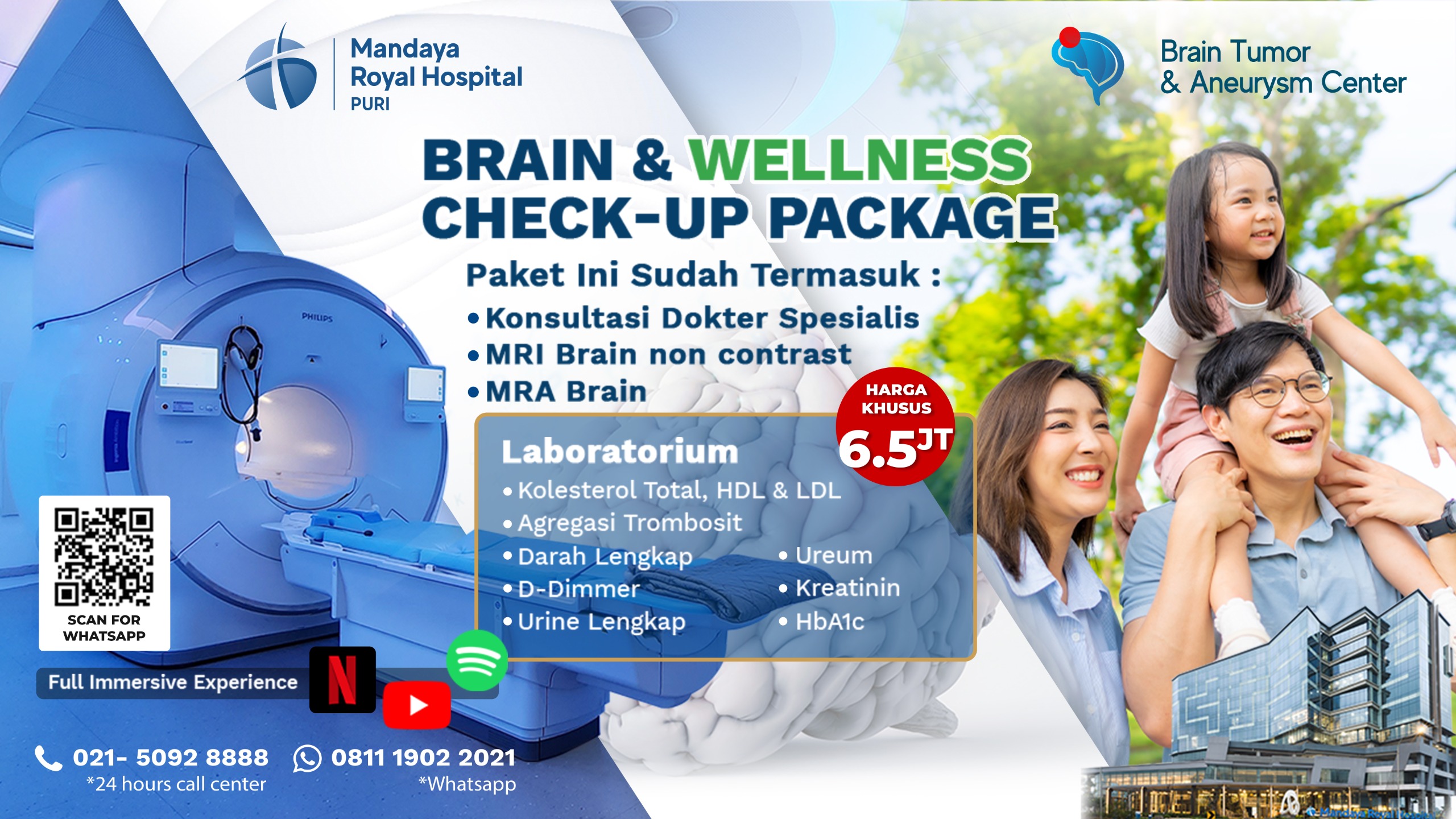 Brain & Wellness Check-Up Package 2026 – Mandaya Royal Hospital Puri