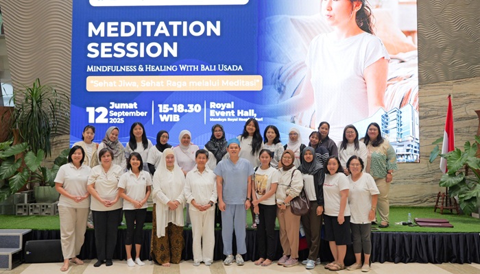 RS Mandaya Royal Puri Holds Meditation Collaboration with Bali Usada: Mindfulness & Healing for a Healthy Mind and Body
