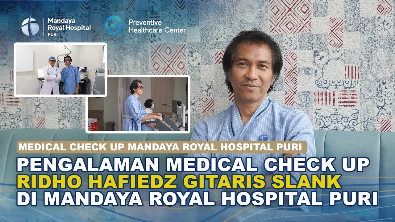 Pengalaman Ridho Gitaris Slank Jalani MRI di RS Mandaya Royal Puri