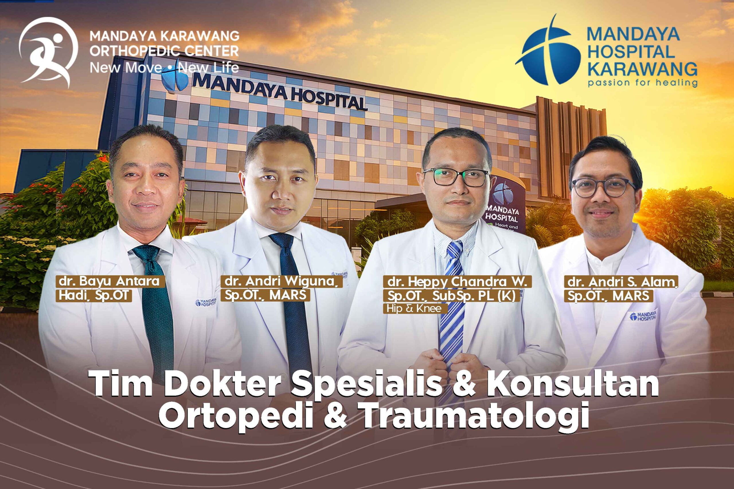 Cari Dokter Tulang (Ortopedi) Tangani Cedera Lutut Akibat Olahraga dan Kecelakaan di Karawang