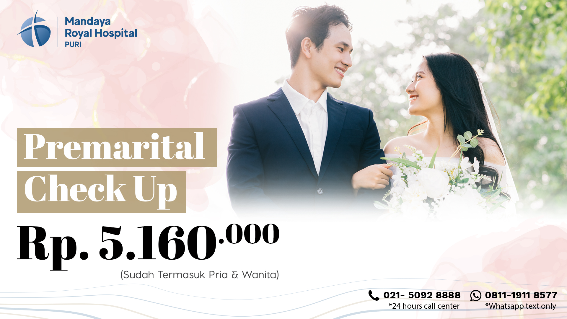 Biaya Premarital Check Up 2026 – Mandaya Royal Hospital Puri