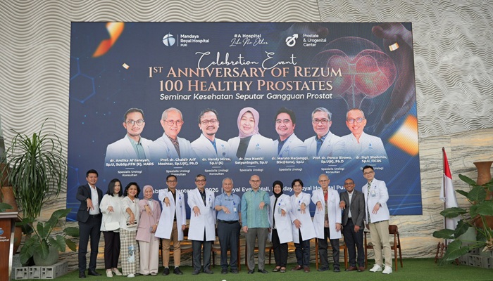 1st Anniversary of Rezum 100 Healthy Prostates: Mandaya Rayakan 100 Tindakan Rezum untuk Pembesaran Prostat Jinak