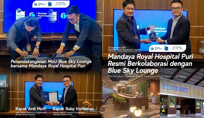 Kerjasama Mandaya Royal Hospital Puri & Blue Sky Lounge: Layanan Bandara Premium untuk Pasien