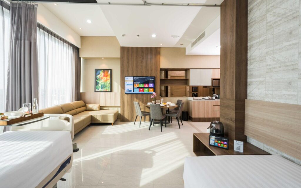 Kamar Governor Suite di RS Mandaya Royal Suite. 