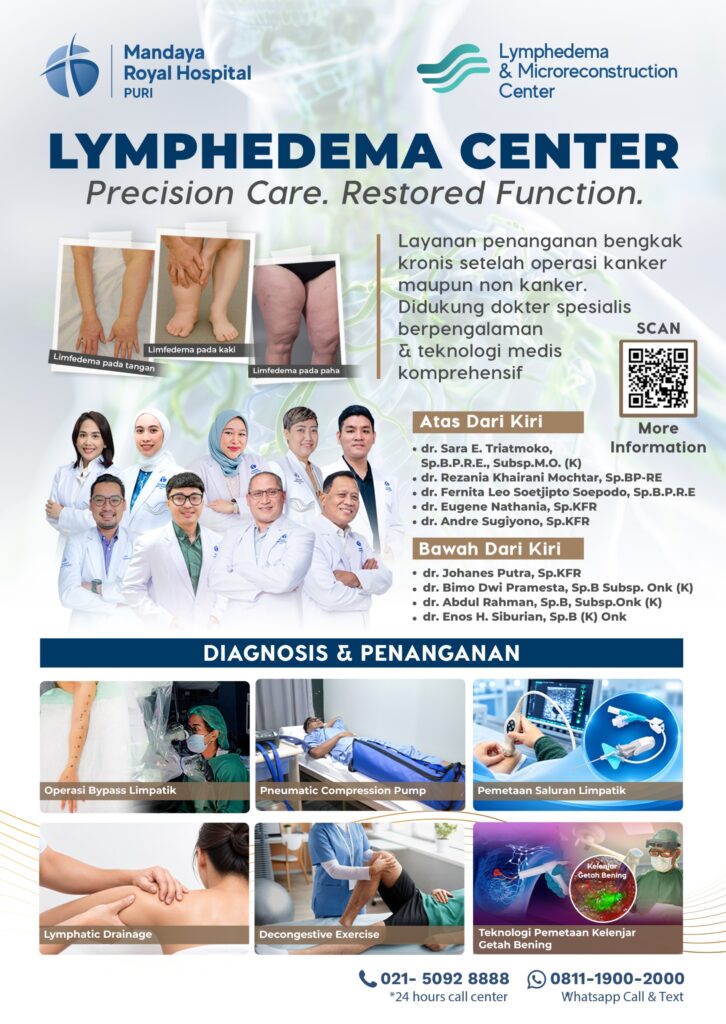 Limfedema Center Mandaya, Pusat Limfedema Mandaya